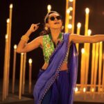 Sanchana Natarajan Instagram - Always dancing to my own tune!💙 #3yearsofASK