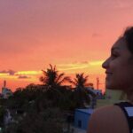 Sanchana Natarajan Instagram - One sun,many colours.🌄 #chekkachivanthavaanam