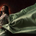 Sanchana Natarajan Instagram - Photography: @studioa_weddings MUA: @makeupibrahim & @vijayaraghavan_hairstylist3133 Saree Draping: Saraswathi Saree & Blouse: @anya.cbe Backdrops : @mizubackdrops