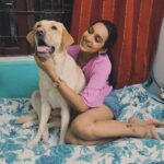 Sanchana Natarajan Instagram - Always looking forward to squish dogs😍 #myhappyplace