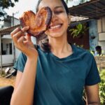 Sanchana Natarajan Instagram – Little girl with a big heart 🤎