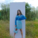 Saniya Iyappan Instagram - 💙🤍 Shot by : @manekha_ Mua : @samson_lei Styling : @stylingbyafsheenshajahan Photography assistant : @aghoriya Kochi, India