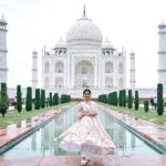 Saniya Iyappan Instagram - Taj Mahal ✨ . . . Outfit : @drzya_ridhisuri Taj Mahal, Agra City
