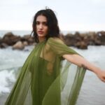 Saniya Iyappan Instagram - Goddess of morning dew.✨ Photography:@anjanaannaphotography Styling : @keepitstylish_by_ammu @styledbyammu Outfit : @_susan_lawrence_ Make up : @_femy_antony_ Mua Assisted by : @sharath_8686