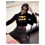 Saniya Iyappan Instagram - Damn!!🔥 👕 - @mydesignationofficial 📷 - @yaami____ Kochi, India