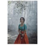 Saniya Iyappan Instagram - Catching onam vibes....✨ Mua : @ashna_aash_ Designer and stylist : @asaniya_nazrin Photography : @yaami____ Outfit : @ziddesigners Kochi, India