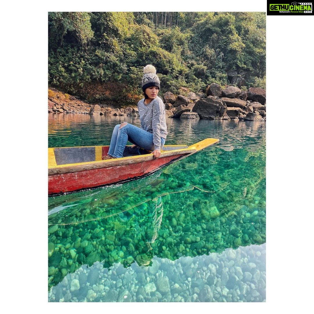 Saniya Iyappan Instagram - #iseeyou @backpackbeyond Dawki, Meghalaya
