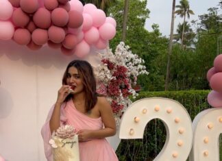 Saniya Iyappan Instagram - 20🥂💫 Another year older, wiser, and happier.. Thank you for all the birthday wishes I love you all…🤍 Outfit : @_susan_lawrence_ Mua : @zara___makeover Decor : @thegreindale Cake : @thesugarsifter Lights and sound : @ashifsoundmedia