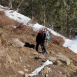Saniya Iyappan Instagram - Scribblings from my First Solo Trip — Part 2 I've been to Tosh before, during summer. It was nothing like what I had seen in winter. The valley painted itself with a vibrant white hue. Being all by myself amongst these snow-clad mountains in this picturesque valley brought an enormous amount of indescribable feelings. The two-hour trek from Tosh to Kutla would've been a dreadful experience if it hadn't been for the amazing Gappuji and Amrit Ji. I know them from my previous expeditions with Tentgram. Even though it wasn't the first time I received their hospitality, meeting and interacting with them during my first solo trip was an entirely different experience. When the freezing wind shivered every inch of my body, their warm hospitality made me endure all the hardships and finish my trek successfully. There were moments I thought I wouldn't be able to make it, but the sheer positive energy radiated by Gappuji kept me going. He sang folk songs and cheered me up every time he thought I was feeling slightly low. Team Tengram was of great help during this trip. They took some great efforts to ensure that everything went pretty smooth on my first solo trip. As a lone girl traveller, I had many apprehensions regarding safety, but Tentgram made it all feel like a breeze. If it hadn't been for such amazing people like Gappuji and Amritji, I wouldn't have been able to capture so many memories. I am eternally grateful! @tentgraam 🤍
