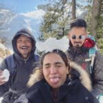 Saniya Iyappan Instagram - Scribblings from my First Solo Trip — Part 2 I've been to Tosh before, during summer. It was nothing like what I had seen in winter. The valley painted itself with a vibrant white hue. Being all by myself amongst these snow-clad mountains in this picturesque valley brought an enormous amount of indescribable feelings. The two-hour trek from Tosh to Kutla would've been a dreadful experience if it hadn't been for the amazing Gappuji and Amrit Ji. I know them from my previous expeditions with Tentgram. Even though it wasn't the first time I received their hospitality, meeting and interacting with them during my first solo trip was an entirely different experience. When the freezing wind shivered every inch of my body, their warm hospitality made me endure all the hardships and finish my trek successfully. There were moments I thought I wouldn't be able to make it, but the sheer positive energy radiated by Gappuji kept me going. He sang folk songs and cheered me up every time he thought I was feeling slightly low. Team Tengram was of great help during this trip. They took some great efforts to ensure that everything went pretty smooth on my first solo trip. As a lone girl traveller, I had many apprehensions regarding safety, but Tentgram made it all feel like a breeze. If it hadn't been for such amazing people like Gappuji and Amritji, I wouldn't have been able to capture so many memories. I am eternally grateful! @tentgraam 🤍