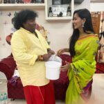 Sanjana Singh Instagram - thank you so much Sir inviting me on your special day sir @iyogibabu On this special day, I wish you all the very best, all the joy you can ever have and may you be blessed abundantly today, tomorrow and the days to come! May you have a fantastic birthday and many more to come. Happy Birthday Legend! Happy Birthday to the most lovable and adorable star on this planet.