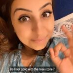 Sanjjanaa Instagram – This reel is just for fun .. 🎀 Exploring insta filters. 
👗@zelenaformommies 
💄 @official_dermacol_india 

#princealarik #instamom #instababy #indianactress #indianmom #indiankids #indiankidswear #actressmomhustle #justborn #indiancelebrity #indiancelebrities #momtobe #sanjjanaa  #sanjanagalrani #sanjana #sanjjanaagalrani Karnataka, Bangalore