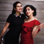 Sanya Malhotra Instagram – 👭#jiomami2017