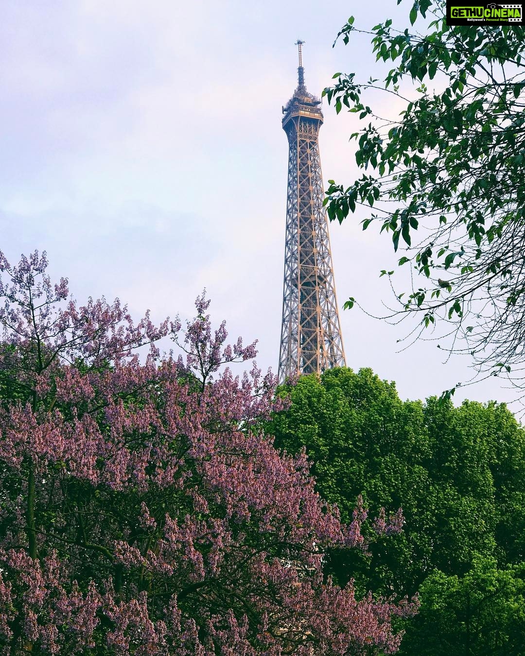 Sanya Malhotra Instagram - The Eiffel Tower