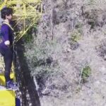 Sanya Malhotra Instagram - 😍True adventure is feeling the freedom within. International standards of safety and the beauty of India - the perfect combination!!! Thank you @JumpinHeights #50000thjump 😎❤️😍