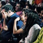 Sanya Malhotra Instagram - Had a great time yesterday @khidkiyaan theatre festival. Thank you so much @castingchhabra sir for having me there and giving me the opportunity to be a part of something so wonderful. #bademiyandeewane You guys were the best and @thenitinmirani I repeat you're heelaarious! 🙈 Congratulations #teammccc❤ Picture credit- @shashishekharkashyap