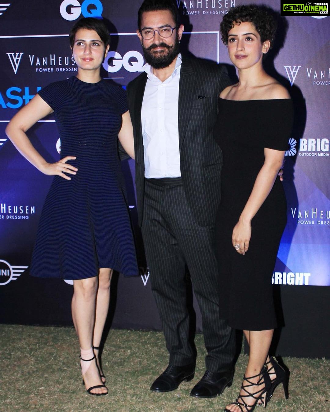 Sanya Malhotra Instagram - Last night at @gqindia Fashion nights. .. Styled by - @shreejarajgopal