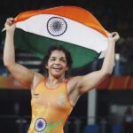 Sanya Malhotra Instagram - History has been made by #SakshiMalik 😍