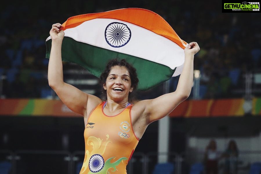 Sanya Malhotra Instagram - History has been made by #SakshiMalik 😍