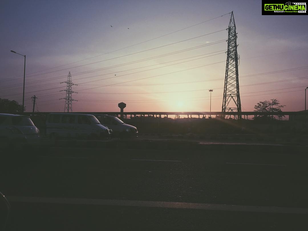 Sanya Malhotra Instagram - the sky says hello
