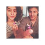 Sanya Malhotra Instagram - Happy birthday PrankyPachauri 🎉😁#wigglewigglewiggletoyou