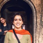Sanya Malhotra Instagram - An apt representation of Jyoti's excitement to meet you al! 😃💕🥰 #LoveHostel, streaming from 25th Feb, exclusively on #ZEE5.