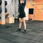 Sanya Malhotra Instagram – Still obsessed with this song 🌝
@tridevpandey #fridaysurvivor #wod at @niceandeasyfitness