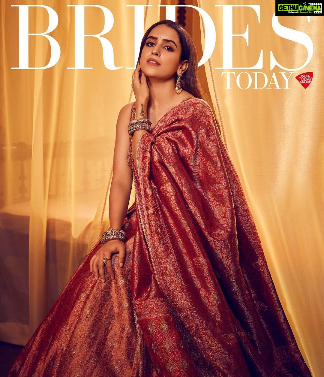 Sanya Malhotra Instagram - 🌹 @bridestodayin 🌹 Digital Editor: Nandini Bhalla (@nandinibhalla) Photographs by: Rahul Jhangiani (@rahuljhangiani ) Styling by: Who Wore What When (@who_wore_what_when ) Interview By: Radhika Bhalla (@radhika_bhalla ) Styling team: Shubham Jawanjal (@d.shubham_j ) & Swanand Joshi (@swanand.joshii ) Hair and Make-up: Natasha Mathias ( @natashamathiasmakeup_hair ) Photographer’s Assistant: Azfar Kahan ( @azfarkhan94 ) Production: @by.the.gram Artist's Reputation Management: @collective.mumbai