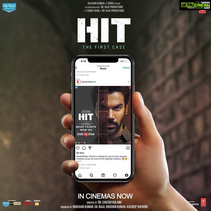 Sanya Malhotra Instagram - Accelerating towards some interesting reviews on this thrilling highway ⭐👀 Book your seats if you haven't already @paytmtickets👇🏼 Link In Bio #HITTheFirstCase In Cinemas Now @rajkummar_rao @saileshkolanu #BhushanKumar @tseries.official @tseriesfilms #DilRajuProductions @Jatingoswami_official @srivenkateswaracreations #KrishanKumar @kuldeep_rathore18 @shivchanana @pvrpictures