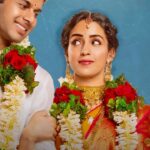 Sanya Malhotra Instagram - #MeenakshiSundareshwar releasing tomorrow on @netflix_in ♥️💕 @karanjohar @apoorva1972 @somenmishra @abhimanyud @vivek.sonni @aarshvora @dharmaticent @netflix_in @sonymusicindia @shrotriritikaofficial @manojmanimathew @sharmachetan01 @kommalchhabariaa @mahesh_sankar_pillai @saurabhsharma_officialindia @archanakiyer @purnendu.bhattacharya @Sonalimsachdev @khuman_nongyai @varunshashirao @danishsood @niveditabhargava
