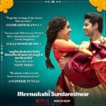 Sanya Malhotra Instagram - Hearts are going #TittarBittar with the reviews ❤️❤️ #MeenkashiSundareshwarOnNetflix @karanjohar @apoorva1972 @somenmishra @abhimanyud @sanyamalhotra_ @vivek.sonni @aarshvora @prabhakaranjustin @rajshekharis @madhushreemusic @abhayjodhpurkar @resmisateesh @dharmaticent @netflix_in @sonymusicindia @shrotriritikaofficial @manojmanimathew @sharmachetan01 @kommalchhabariaa @mahesh_sankar_pillai @saurabhsharma_officialindia @archanakiyer @purnendu.bhattacharya @Sonalimsachdev @khuman_nongyai @varunshashirao @danishsood @niveditabhargava