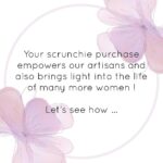 Sanya Malhotra Instagram - Happy hair = Happy heart 💜 Buy our Luxe satin Scrunchie sets now, before stocks run out 🏃🏻‍♀️ 🏃 Follow @bloom.chaiim to see more B L O O M 🌸 - giving you an opportunity to buy ethically made products that empower lives , while making a difference in the world we live in ! @chaiimhumanitarianclothing @chaiimfoundation #bloom #scrunchies #ethical #fashion #bychaiimhumanitarianclothing