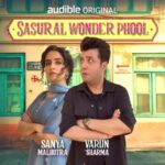 Sanya Malhotra Instagram - Ashima gets shocked on learning that her husband Prashant, is no ordinary doctor but a sexologist and her in-laws, have been running a sex clinic for generations. 😯🤫To find out what happens next, listen to Sasural Wonder Phool, performed by me and @fukravarun only on @audible_in for free! 🌝💕♥️ Link in bio.
