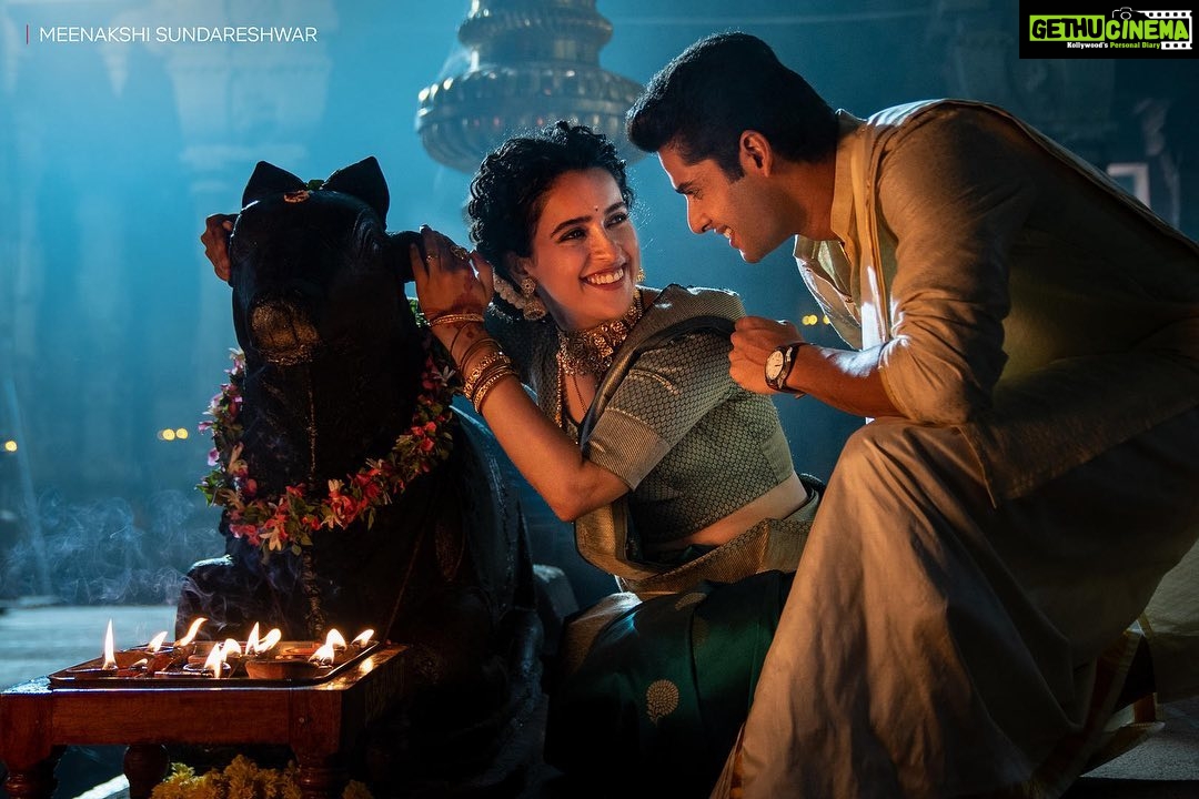 Sanya Malhotra Instagram - Married for a strange reason, separated for a stranger reason. Can a long distance arranged marriage work? Meenakshi Sundareshwar – streaming soon on @netflix_in #AbMenuMeinSabNew @vivek.sonni @abhimanyud @apoorva1972 @karanjohar @somenmishra @dharmaticent