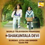 Sanya Malhotra Instagram – Pyaar ho ya takraar, inn maa-beti ki jodi hai zordaar!

Watch the World Television Premiere of ‘Shakuntala Devi’ on 27th December, 12 PM only on @sonymax.

#ShakuntalaDeviOnSonyMAX

 

@balanvidya @senguptajisshu @theamitsadh @directormenon @sonypicsfilmsin @ivikramix @abundantiaent @shikhaarif.sharma