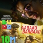 Sanya Malhotra Instagram - Love is just as boundless as the sky! Celebrating 10M views on #AabaadBarbaad, a timeless love song from Netflix’s #Ludo. Tune in now! @bachchan @adityaroykapur @rajkummar_rao @pankajtripathi @sanyamalhotra_ @fatimasanashaikh @pearlemaany @rohitsaraf10 @inayatverma22 @ashanegi @itsshalinivatsa @anuragbasuofficial #BhushanKumar @divyakhoslakumar @ipritamofficial @tanibasu #KrishanKumar #AnuragBasuProductions @tseries.official @tseriesfilms @arijitsingh #SandeepSrivastava @netflix_in