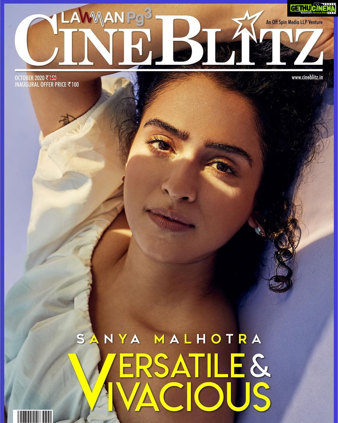 Sanya Malhotra Instagram - πΊπΈ@cineblitzofficial πΊπΈ πΈ @mayank0491 HMU πππ»ββοΈ