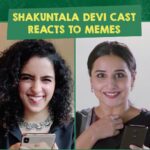 Sanya Malhotra Instagram - Meet #ShakuntalaDeviOnPrime now, @primevideoin @balanvidya @senguptajisshu @theamitsadh @directormenon @sonypicsprodns @ivikramix @abundantiaent
