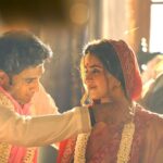 Sanya Malhotra Instagram - With my Reel husband @theamitsadh 😂🤗 Meet #ShakuntalaDeviOnPrime July 31, on @primevideoin   @zeemusiccompany @jigarsaraiya @soulfulsachin @sachinjigar @shreyaghoshal @priyasaraiyaofficial @balanvidya @senguptajisshu @theamitsadh @directormenon @sonypicsprodns @ivikramix @abundantiaent @shikhaarif.sharma