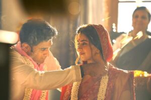 Sanya Malhotra Instagram - With my Reel husband @theamitsadh 😂🤗 Meet #ShakuntalaDeviOnPrime July 31, on @primevideoin   @zeemusiccompany @jigarsaraiya @soulfulsachin @sachinjigar @shreyaghoshal @priyasaraiyaofficial @balanvidya @senguptajisshu @theamitsadh @directormenon @sonypicsprodns @ivikramix @abundantiaent @shikhaarif.sharma