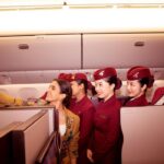 Sanya Malhotra Instagram - Throwback back to Doha ✨🌤🥘🍲🧳🏜✨ 🛍 ✈️ @qatarairways @VisitQatar #Flylikeneverbefore #QatarAirways