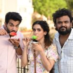 Sanya Malhotra Instagram - HIT - The First Case ka wrap with some 🍧🍧 @rajkummar_rao @saileshkolanu #BhushanKumar @tseries.official @tseriesfilms #DilRajuProductions @srivenkateswaracreations #KrishanKumar @kuldeep_rathore18 @manan_bhardwaj_official @shivchanana
