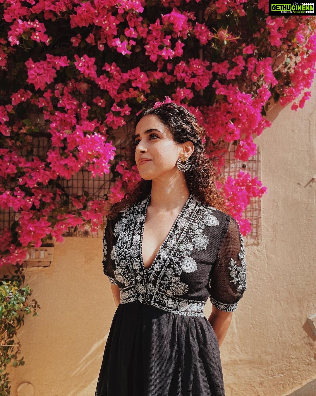 Sanya Malhotra Instagram - Jo hai tera lab jayega, karke koi bahanaโจ๐ธ โข ๐ธ @rajkummar_rao ๐๐ฝ๐
