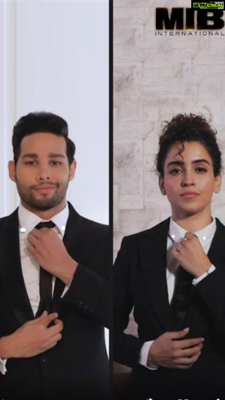 Sanya Malhotra Instagram - #MenInBlackहिंदीमे in cinemas on June 14. #MIBInternational #MenInBlack