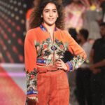 Sanya Malhotra Instagram - Had a blast twirling to the tunes of the retro and living the life at #HairAndBeyond2019. So thrilled that Joakim Roos gave me the Twirly Twany Tickle hairstyle without changing my curls – a genuinely amazing fusion of the old and new to create a refreshing rendition of the retro era. Thanks #StreaxProfessional. #Retroremix #Retroremixcollection