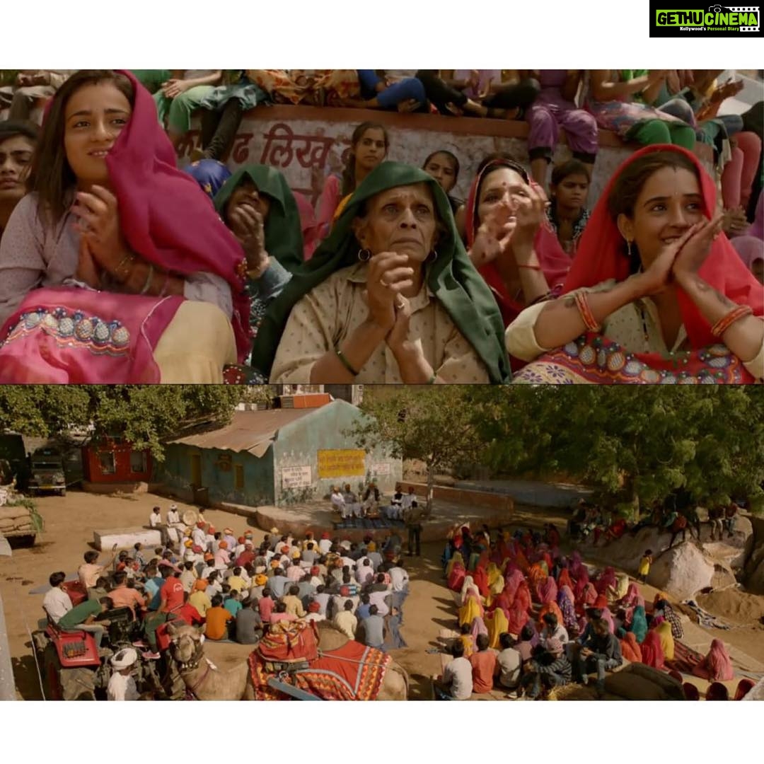 Sanya Malhotra Instagram - Panchayats are the base of our democracy, dispensing justice since 1959! Fortunate to have experienced it in reel life! #NationalPanchayatiRajDay