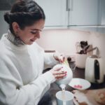 Sanya Malhotra Instagram - There's nothing I love more than a good breakfast to start the day. My @airbnb's bright and airy kitchen was perfect for whipping up my go-to granola bowl and bulletproof coffee. The farmer's market down the road was perfect for picking up these yummy berries! 🍓🥐☕️#UKwithAirbnb #ad