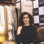 Sanya Malhotra Instagram - It was lovely visiting the new @labelritukumar store in Bandra, Mumbai. Thank you for all the love 💖