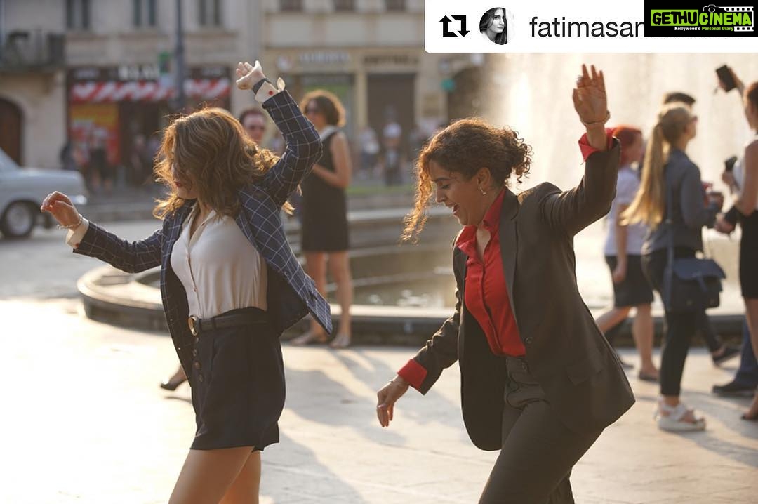 Sanya Malhotra Instagram - OMG @fatimasanashaikh 😂😍♥️