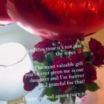 Sarah Khan Instagram - Not the gift but the intention 💕🧿 I love you @falakshabir1 every woman deserves a husband like you! Happy second anniversary to us♥️